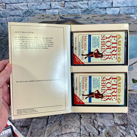Fire Your Shrink Strategies By Michele Weiner-Davis Audio Cassette Tape 2 Pack - Picture 3 of 7